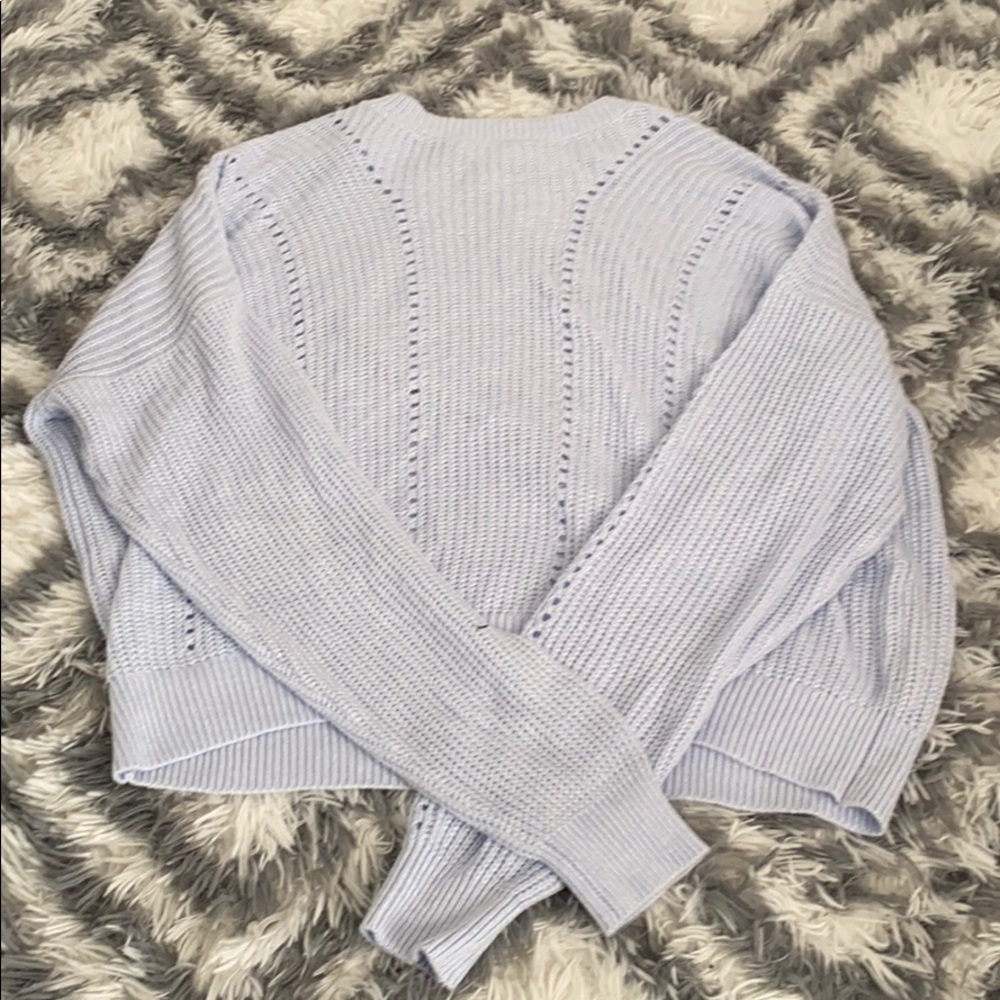 Blue sweater